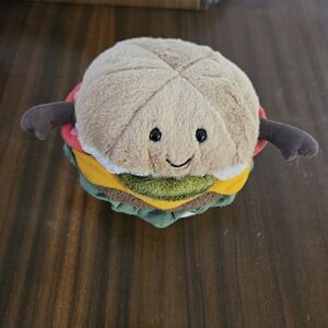 Jellycat Amuseables Plush Burger